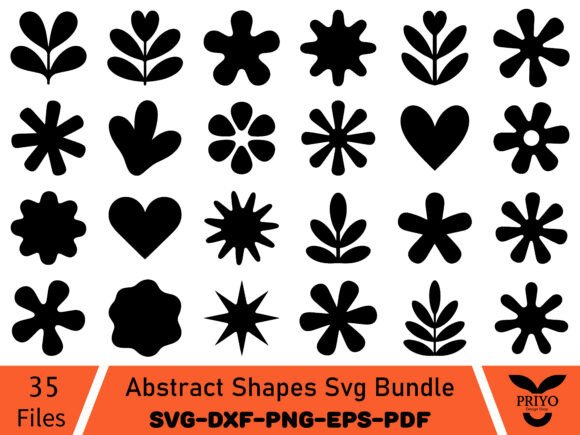 Download Abstract Shapes Svg Bundle - Abstract shapes Collection