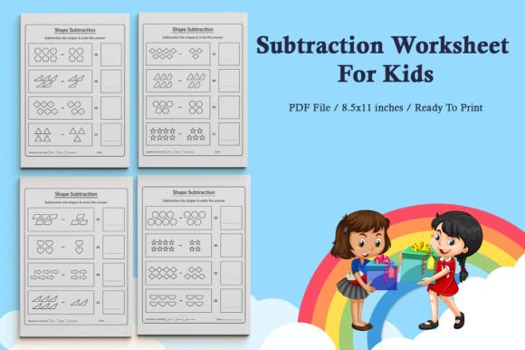 Download Subtraction Worksheet for Kids - Premium Resources