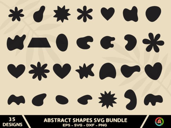Download Abstract Shapes Svg Bundle - Abstract shapes Collection
