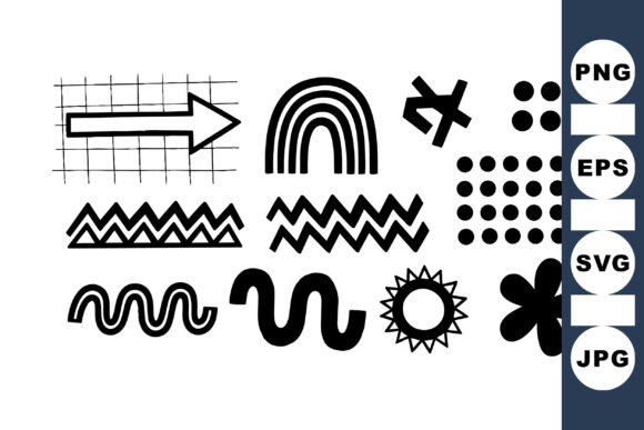 Download Abstract Shapes Clipart Set - Abstract shapes Collection