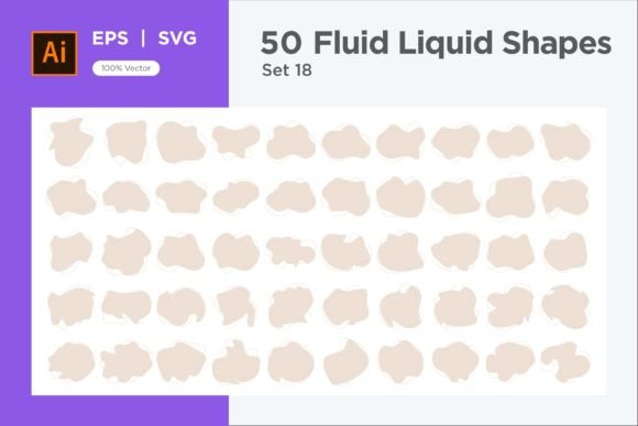 Download Fluid Liquid Shape V4 50 SET 18 - Liquid Collection