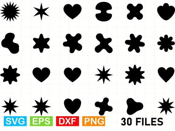 Download Abstract Shapes Svg Bundle - Abstract shapes Collection