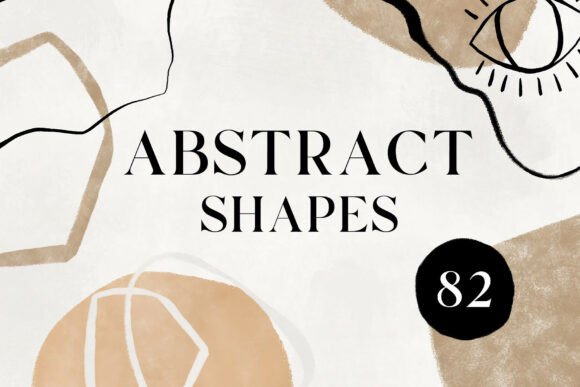 Download Abstract Shapes Clipart - Minimal Modern - Abstract shapes Collection